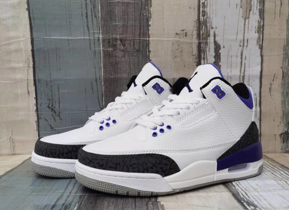 JORDAN 3 x DARK IRIS 