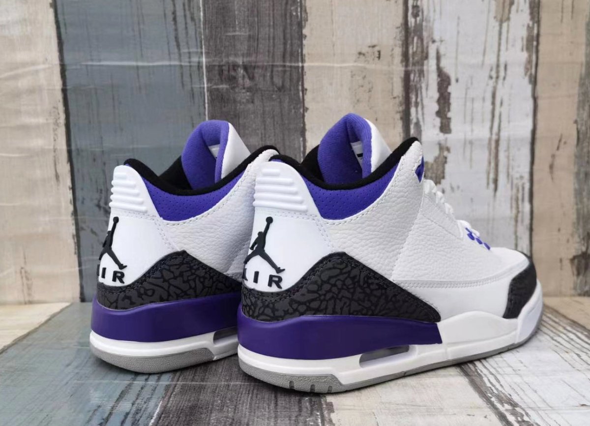 JORDAN 3 x DARK IRIS 