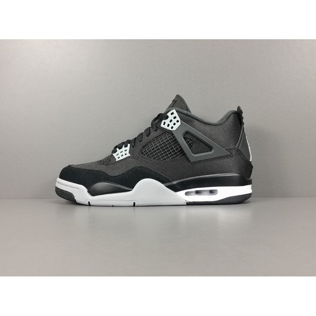 JORDAN 4 x TOILE NOIRE