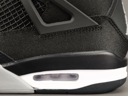 JORDAN 4 x TOILE NOIRE