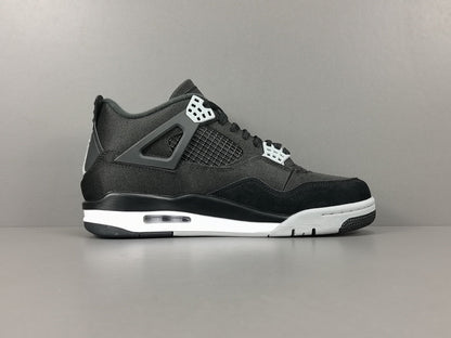 JORDAN 4 x TOILE NOIRE