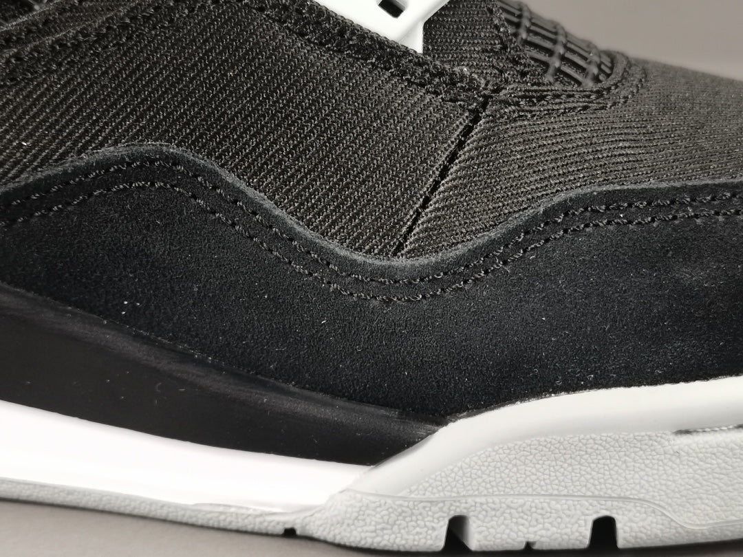 JORDAN 4 x TOILE NOIRE