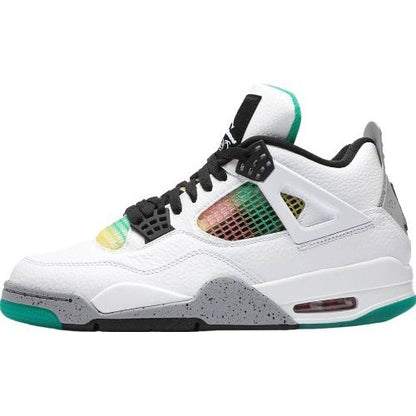 JORDAN 4 x VERT LUCIDE RASTA 