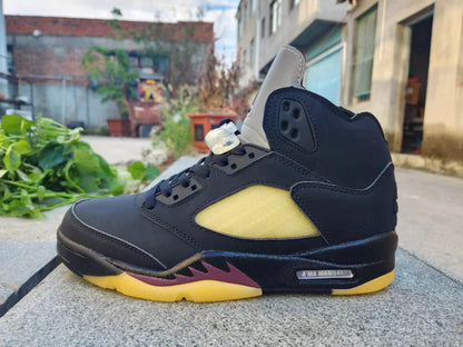 Jordan 5 Noir et Jaune 