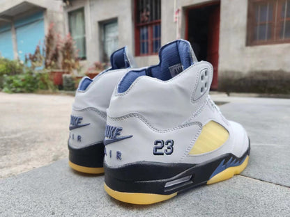 Jordan 5 Gris et Jaune 