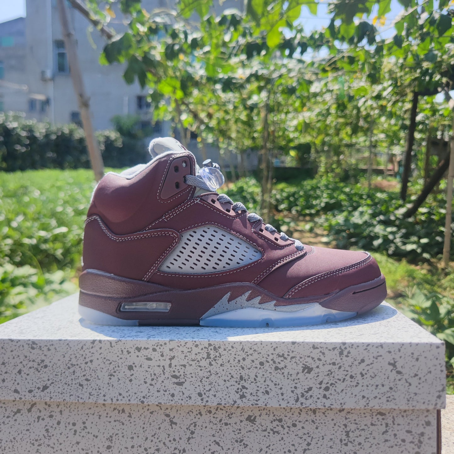 Jordan 5 bordeaux