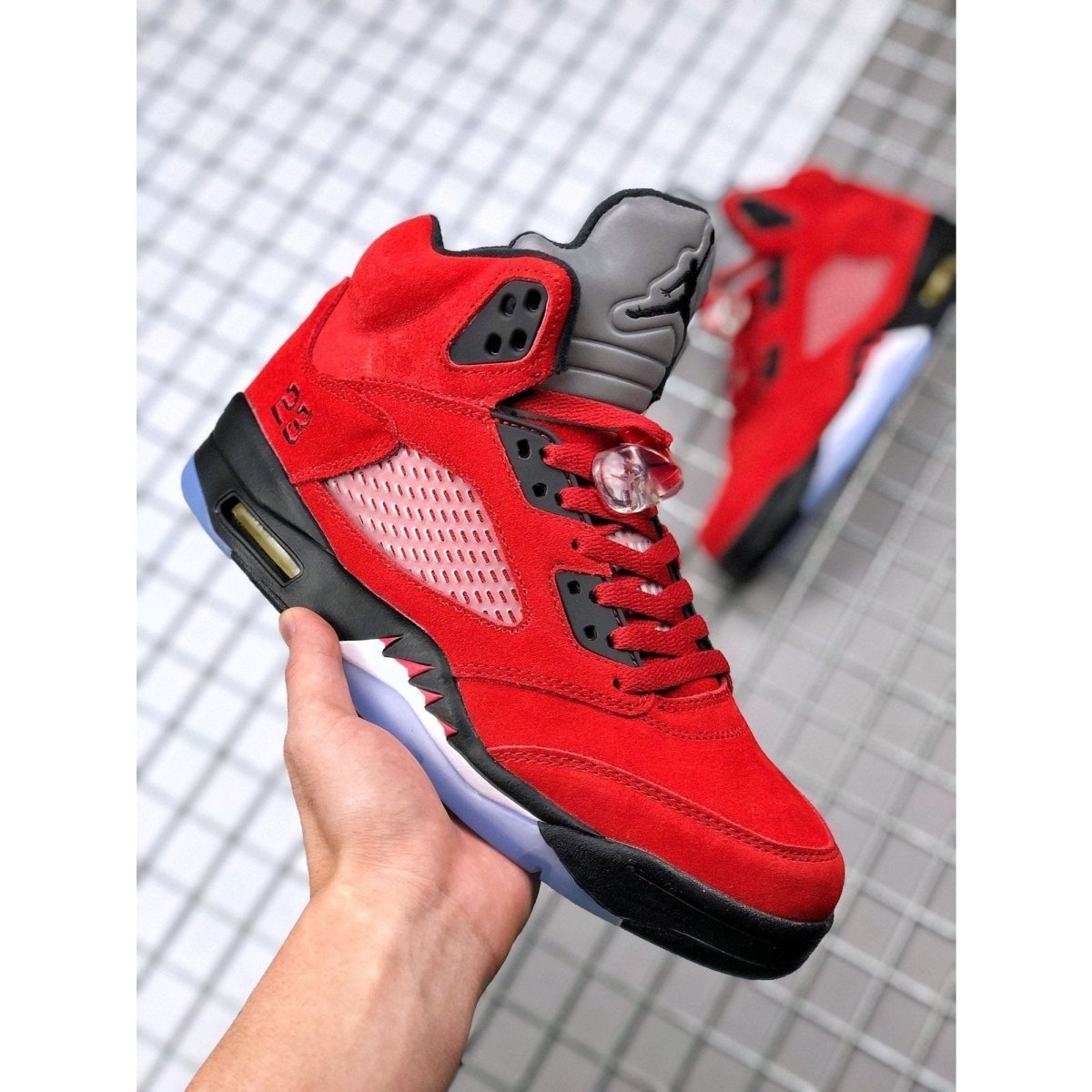 JORDAN 5 RETRO x RACING BULL ROUGE 