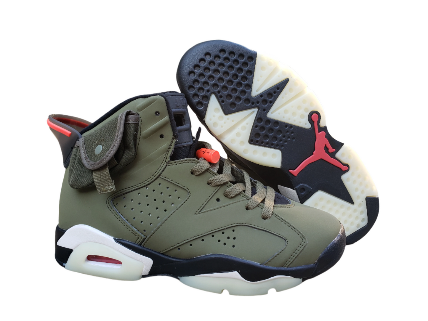 Jordan 6 Retro « Travis Scott - Olive Moyenne »
