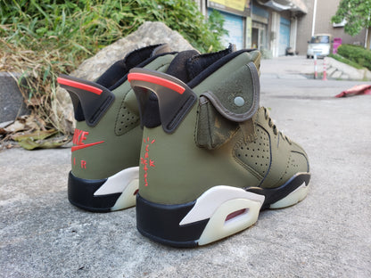Jordan 6 Retro « Travis Scott - Olive Moyenne »