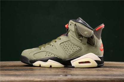 Jordan 6 Retro « Travis Scott - Olive Moyenne »