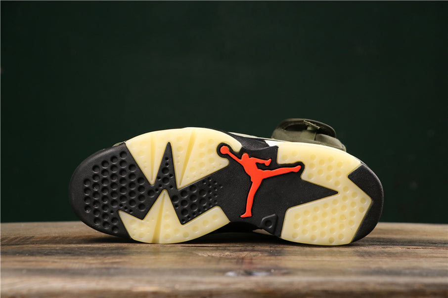 Jordan 6 Retro « Travis Scott - Olive Moyenne »