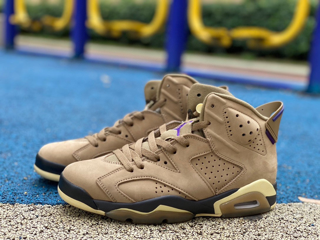Jordan 6 WMNS Gore-Tex « Brown Kelp » 