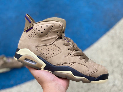 Jordan 6 WMNS Gore-Tex « Brown Kelp » 