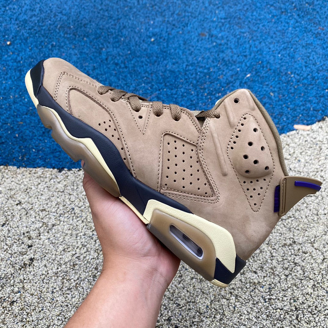 Jordan 6 WMNS Gore-Tex « Brown Kelp » 