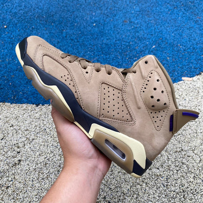 Jordan 6 WMNS Gore-Tex « Brown Kelp » 