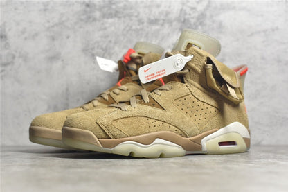 JORDAN 6 x TRAVIS SCOTT BRITISH KAKI 