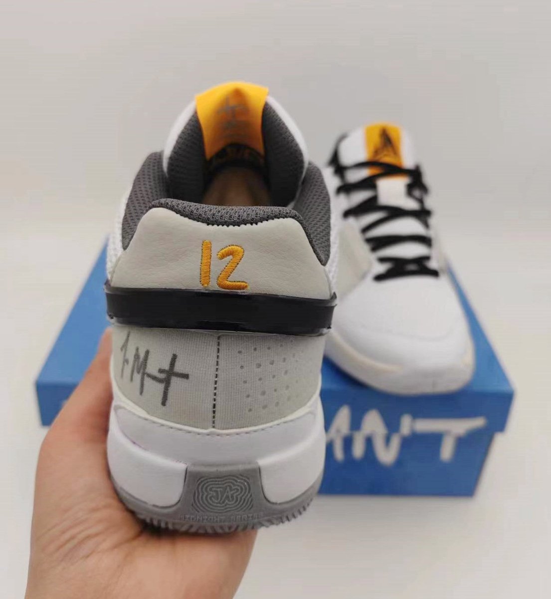 NIKE JA 1 x GRIS FUMÉ CLAIR