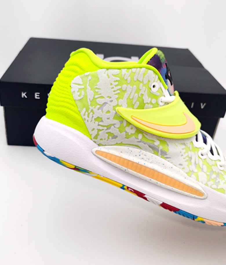 NIKE KD 14 x BLANC VERT CITRON