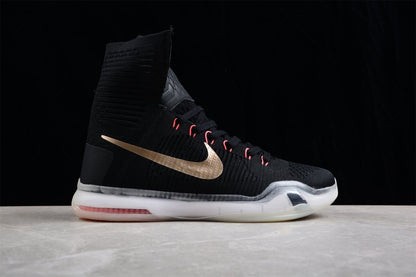 NIKE KOBE 10 ELITE HIGH x PACK OR ROSE
