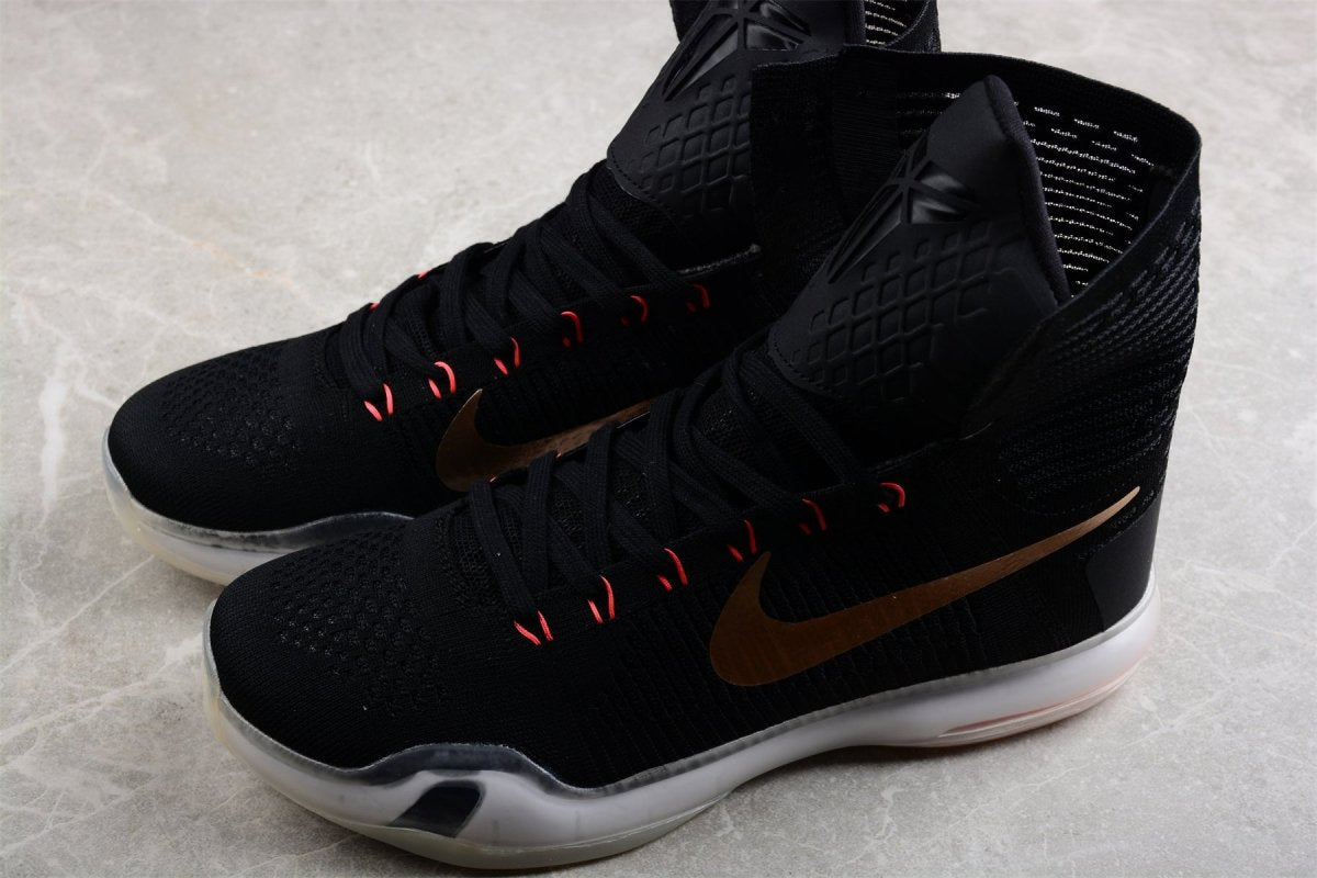 NIKE KOBE 10 ELITE HIGH x PACK OR ROSE