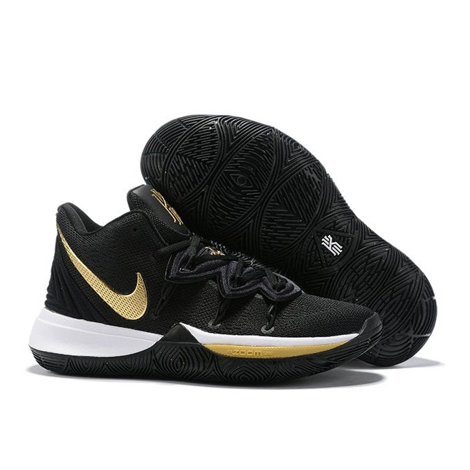 NIKE KYRIE 5 x NOIR OR MÉTALLISÉ