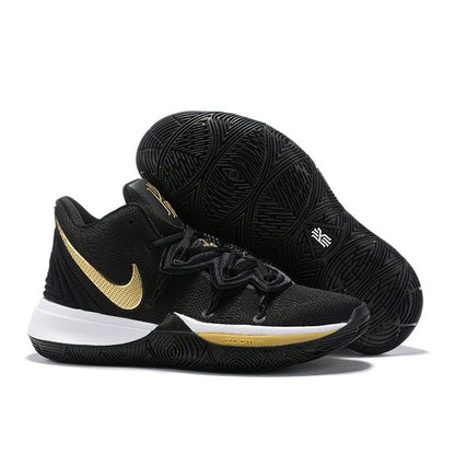 NIKE KYRIE 5 x NOIR OR MÉTALLISÉ