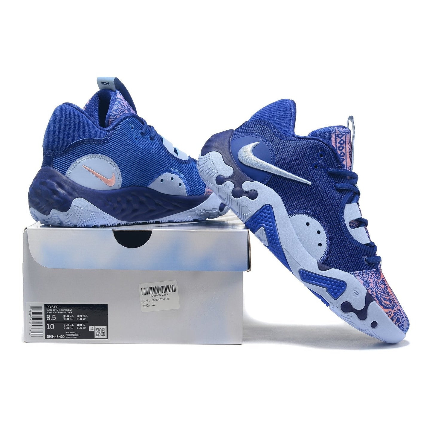 NIKE PG 6 x BLEU PAISLEY