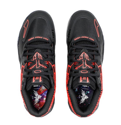 PUMA LAMELO BALL MB.01 x NOIR ROUGE ÉCLATANT