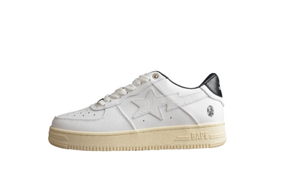 Baskets basses BAPE STA blanches et noires