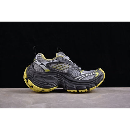 BALENCIAGA 10XL x GRIS JAUNE FLUORESCENT
