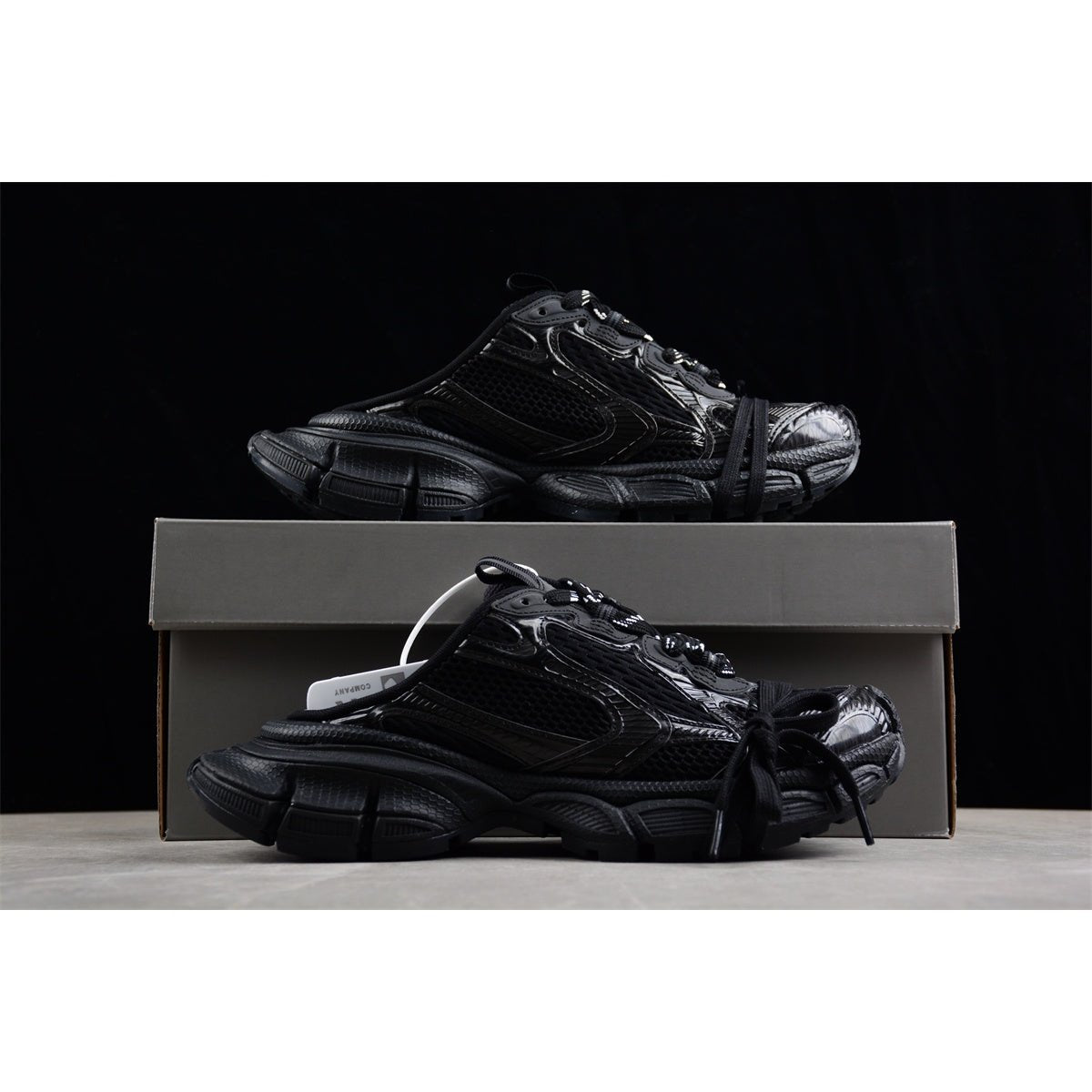 Mule Balenciaga 3XL x All Black