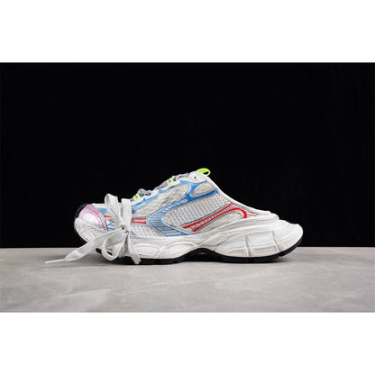 BALENCIAGA Mule 3XL x Beige Bleu Rouge