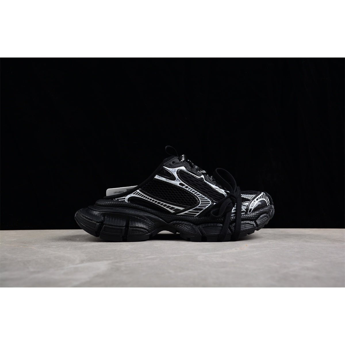 Mule Balenciaga 3XL x Noir et blanc