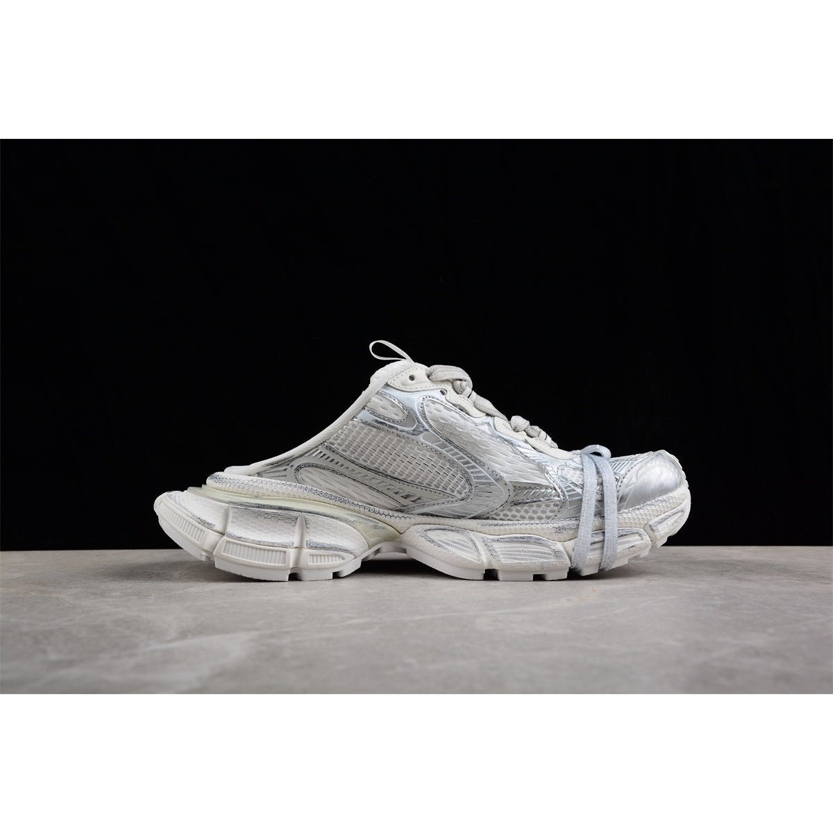 BALENCIAGA 3XL MULE x BLANC COQUILLAGE