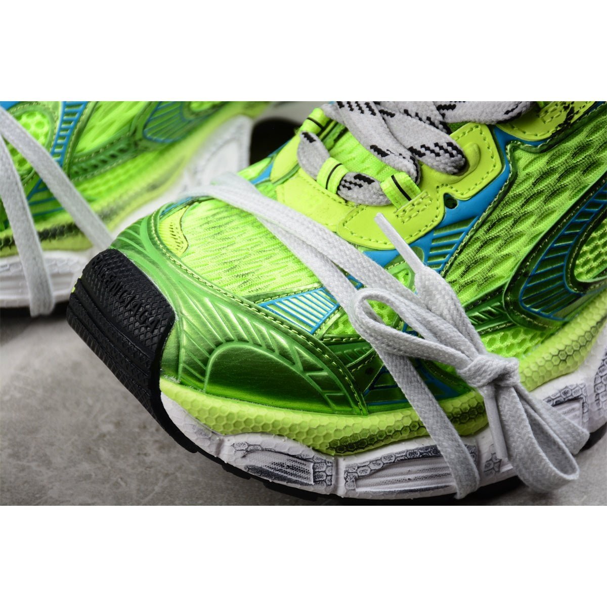 BALENCIAGA 3XL x JAUNE FLUO BLEU