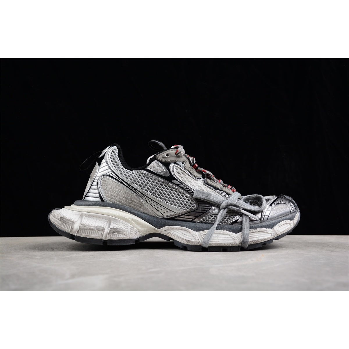 BALENCIAGA 3XL x GRIS BLANC ROUGE