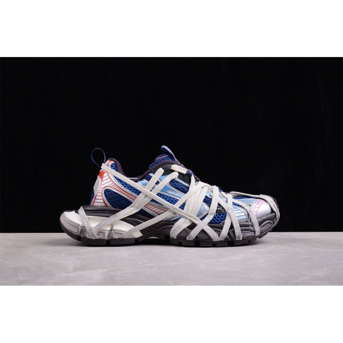 BALENCIAGA 3XL x BLEU ROYAL ARGENT