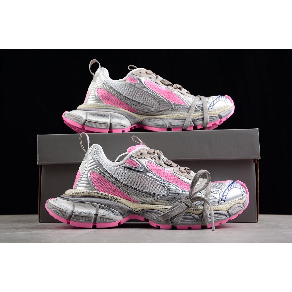 BALENCIAGA 3XL x ROSE ARGENTÉ