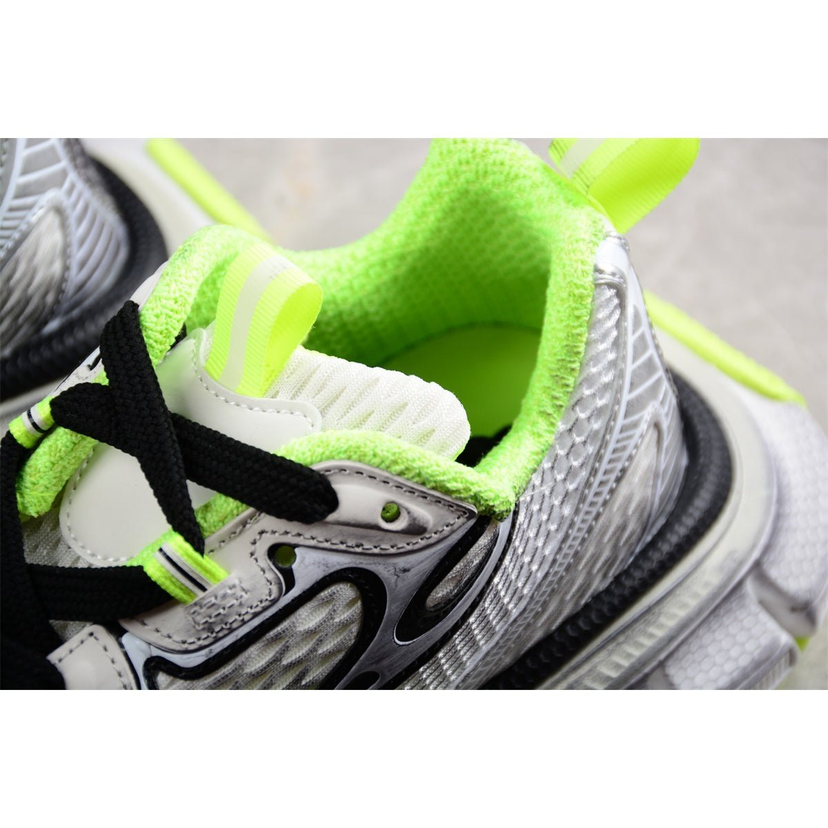 BALENCIAGA 3XL x BLANC NOIR JAUNE FLUO