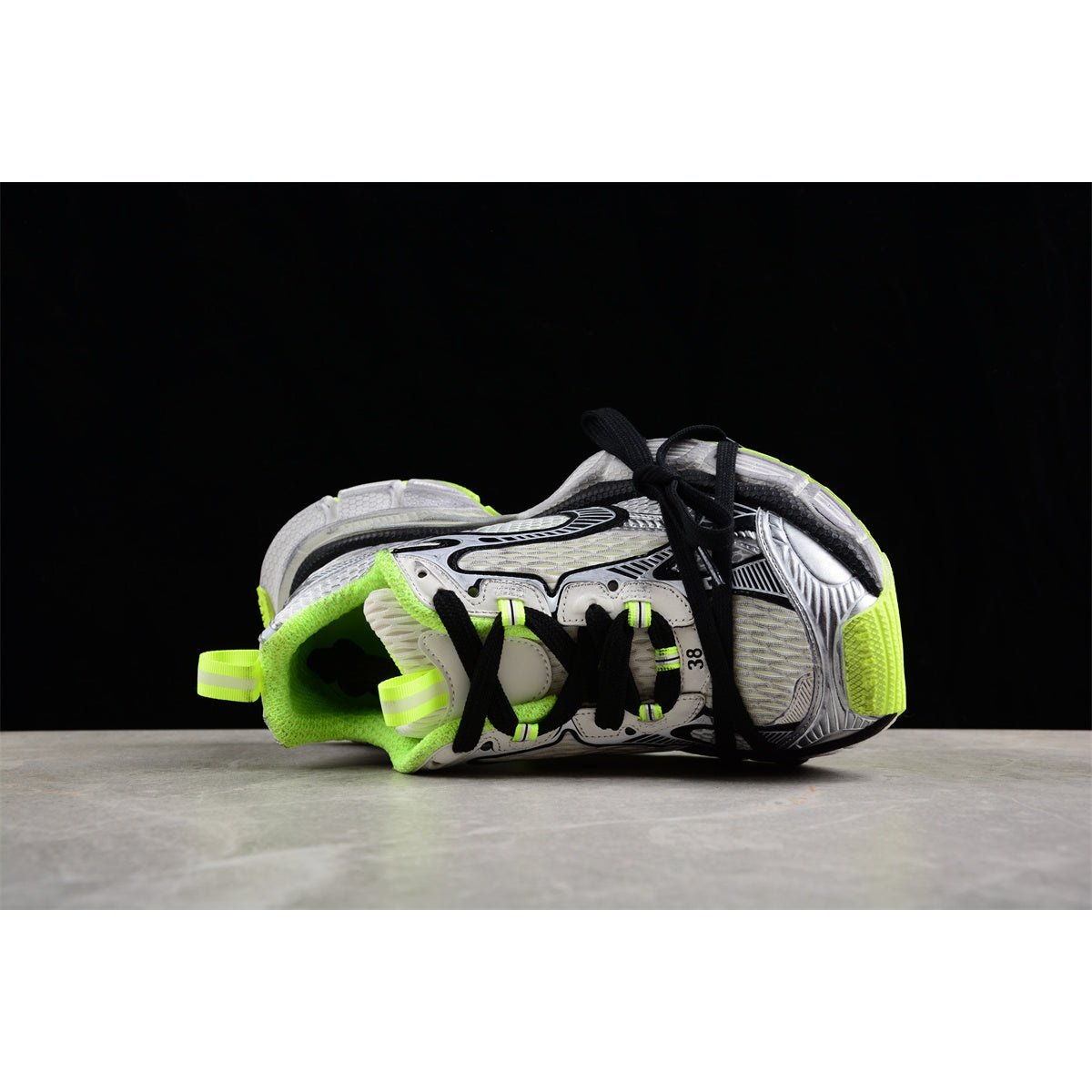 BALENCIAGA 3XL x BLANC NOIR JAUNE FLUO