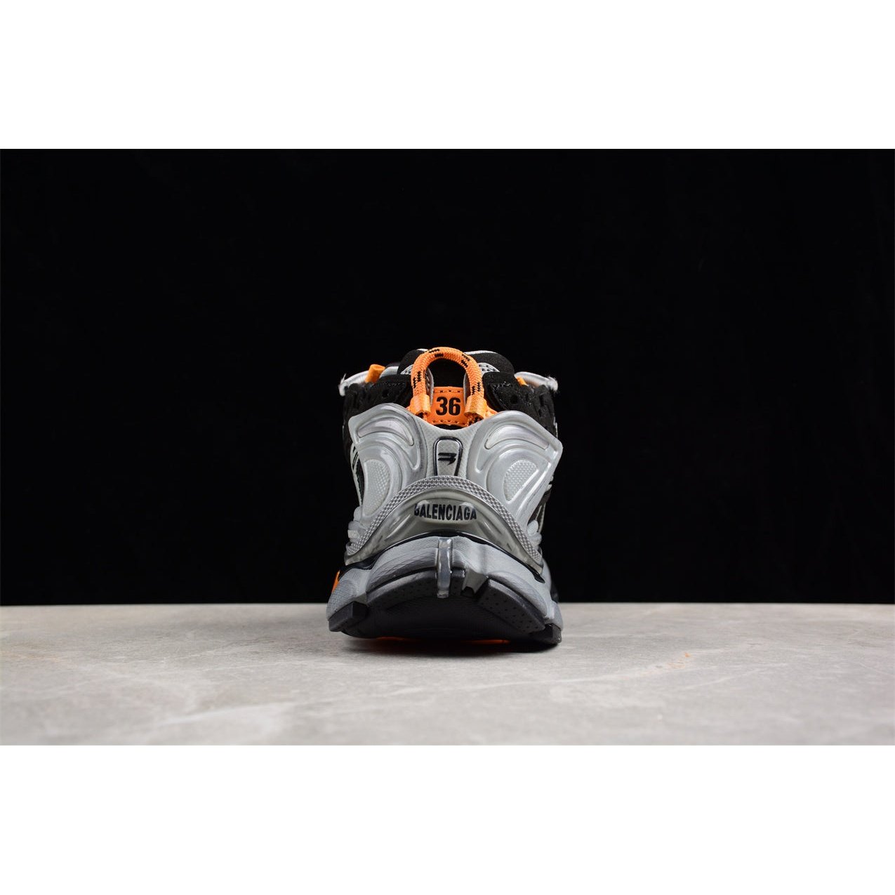 BALENCIAGA RUNNER x NOIR GRIS ORANGE