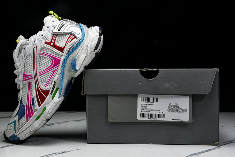 BALENCIAGA RUNNER x BLANC MULTICOLORE