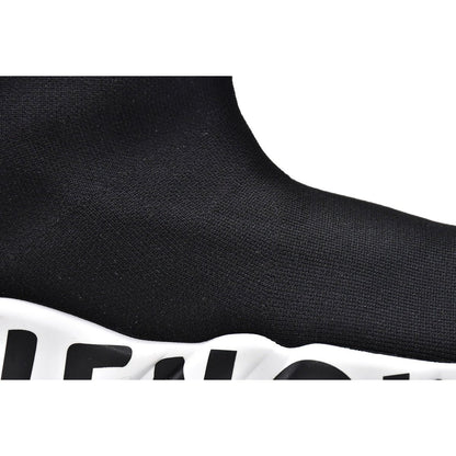 BALENCIAGA SPEED GRAFFITI TRAINERS x NOIR ET BLANC