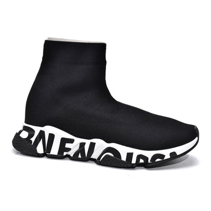 BALENCIAGA SPEED GRAFFITI TRAINERS x NOIR ET BLANC