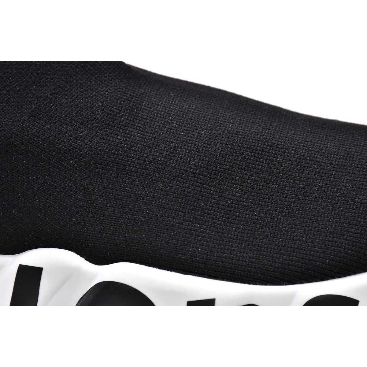 BALENCIAGA SPEED GRAFFITI TRAINERS x NOIR ET BLANC