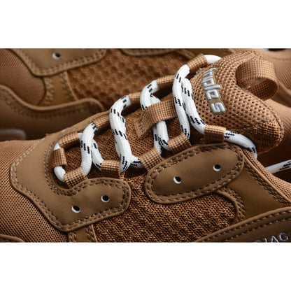 BALENCIAGA TRIPLE S SEMELLE TRANSPARENTE x MARRON