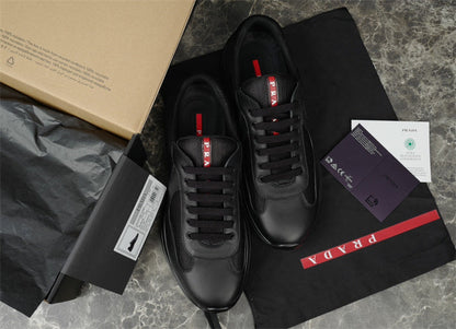 PRADA AMERICA'S CUP CUIR NOIR