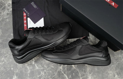 PRADA AMERICA'S CUP CUIR NOIR