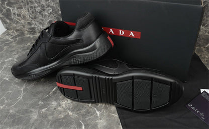 PRADA AMERICA'S CUP CUIR NOIR