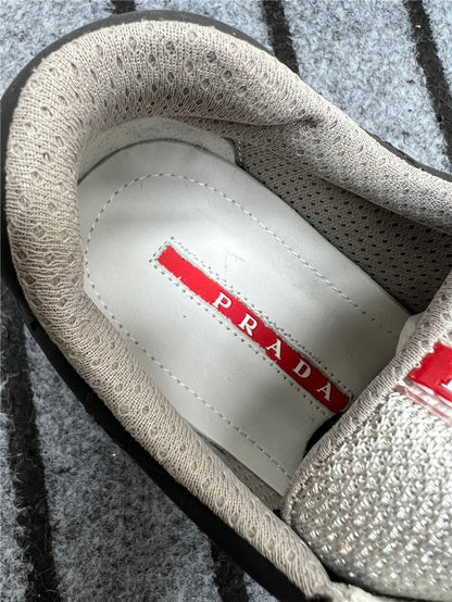 PRADA AMERICA'S CUP CAOUTCHOUC SOUPLE NOIR ARGENT